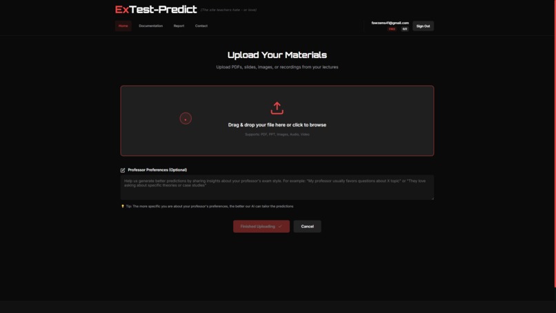 ExTest – screenshot 3