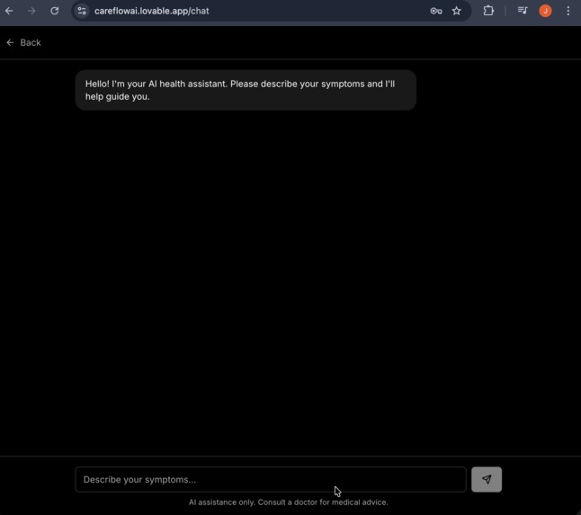 CareFlow AI – Intelligent Clinical Transitions – screenshot 2