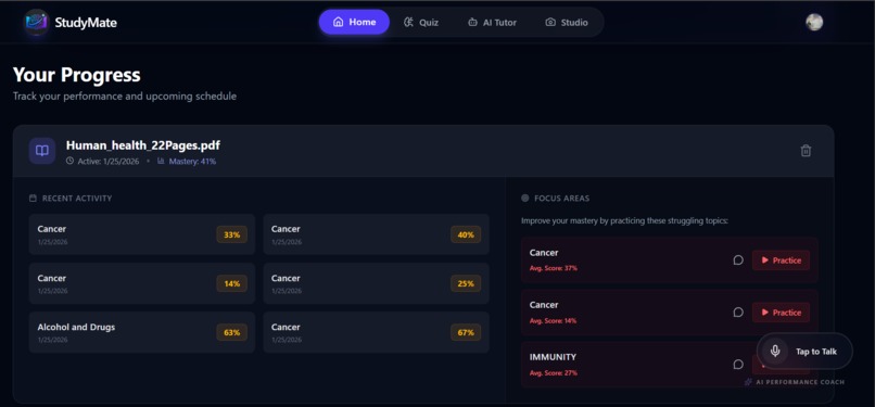  StudyMate – screenshot 1
