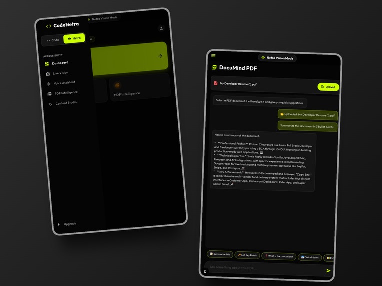 CodeNetra AI: Inclusive Vision & Dev Suite – screenshot 17