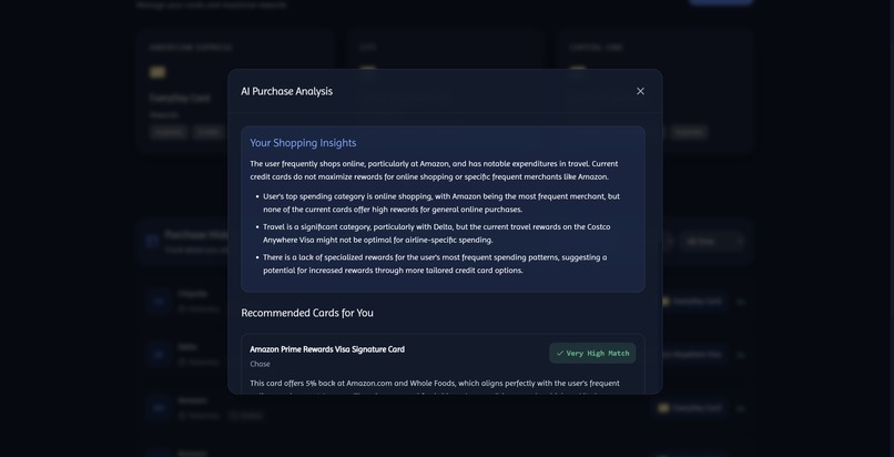 CardWise – screenshot 2