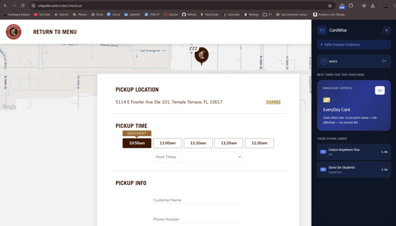 CardWise – screenshot 3