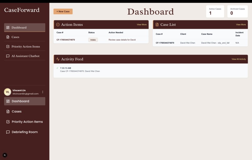 CaseForwardAI – screenshot 2