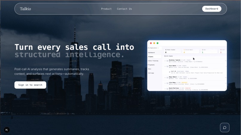 Talkio – screenshot 1