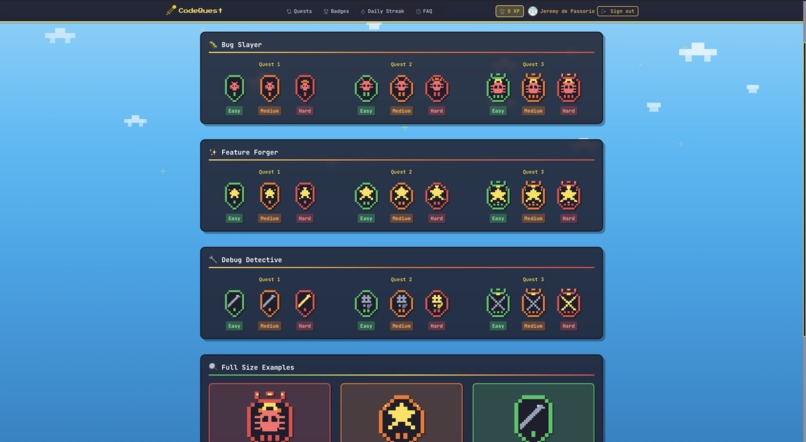 CodeQuests – screenshot 3