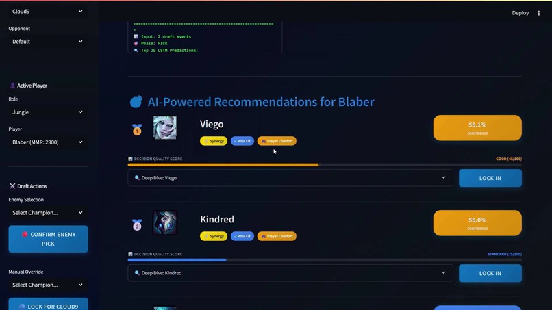 DraftGap AI: The Agentic Draft Strategist – screenshot 2