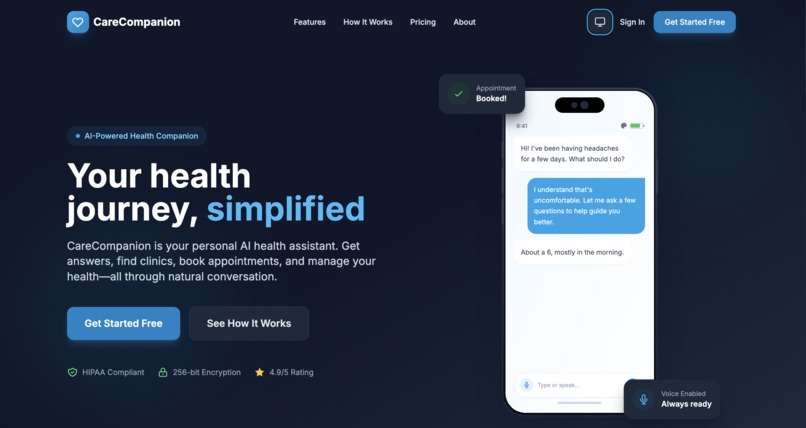 CareCompanion (The Falcons) – screenshot 2