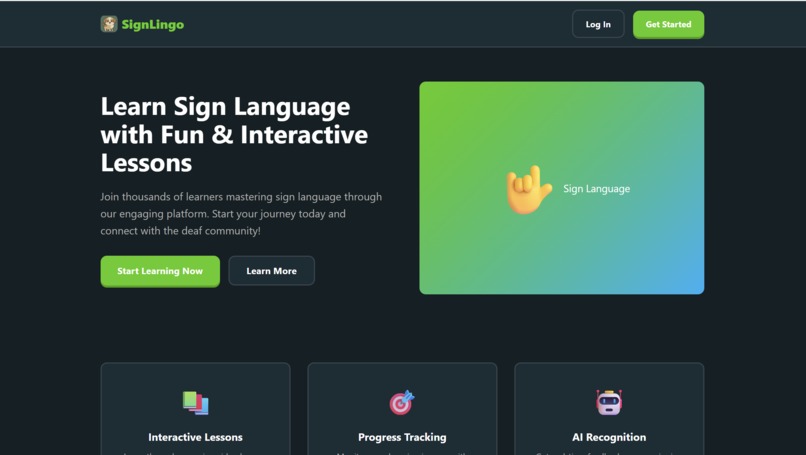 SignLingo – screenshot 4