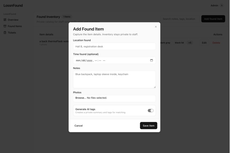 LossnFound – screenshot 8