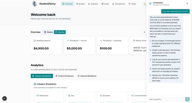 StudentPenny – screenshot 6