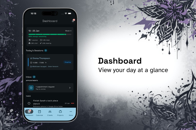 Squiddies: Tattoo Artist Companion – screenshot 1
