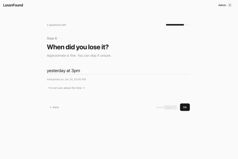 LossnFound – screenshot 5