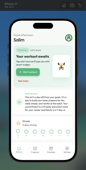 Nudge Fit – screenshot 1
