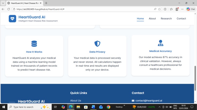 HeartGuard AI – screenshot 4