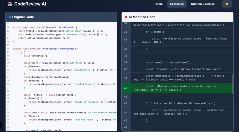 Code Review AI – screenshot 3