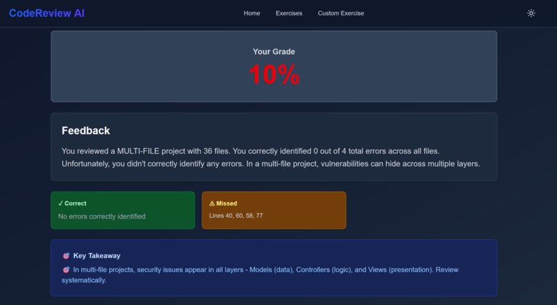 Code Review AI – screenshot 4