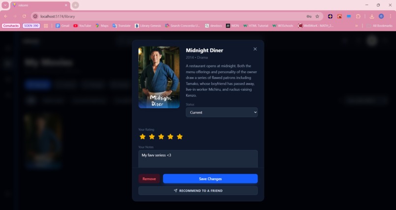 rekomi – screenshot 3