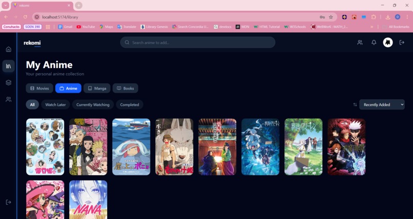 rekomi – screenshot 4