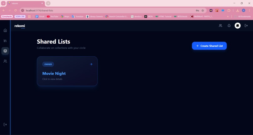 rekomi – screenshot 5