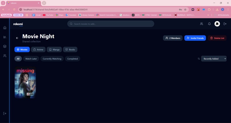 rekomi – screenshot 6
