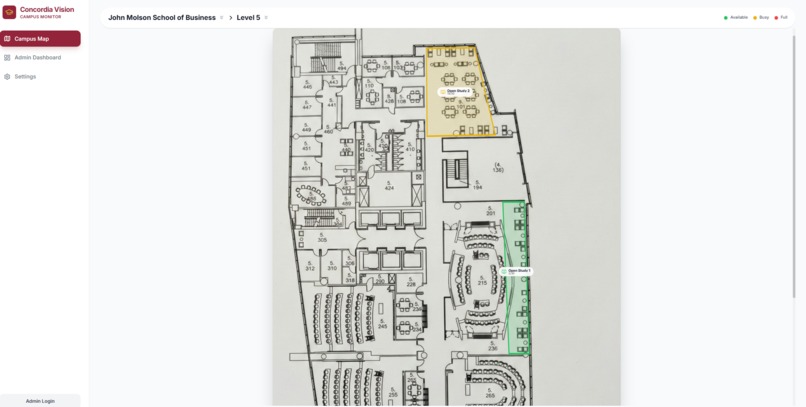 Concordia Vision - Campus Monitor – screenshot 5