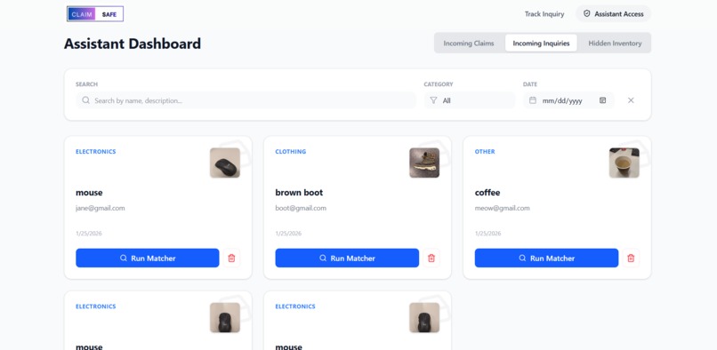 ClaimSafe – screenshot 2