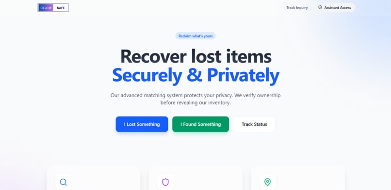 ClaimSafe – screenshot 1