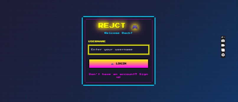 Rejct – screenshot 2