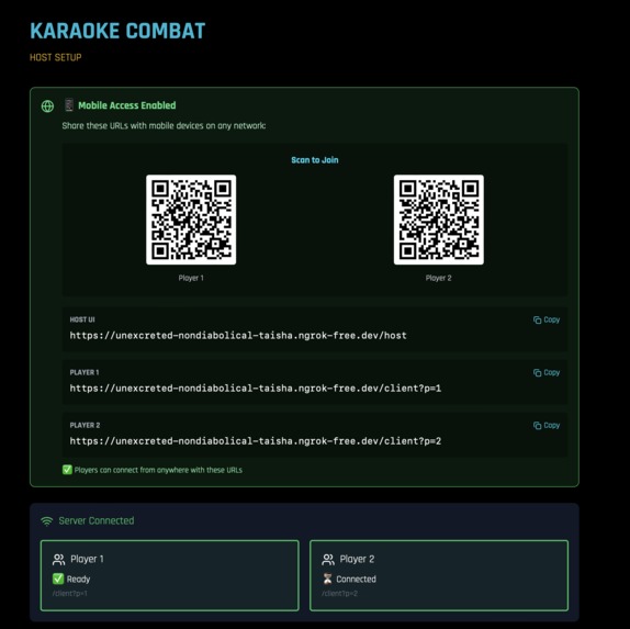 Karaoke Combat – screenshot 1
