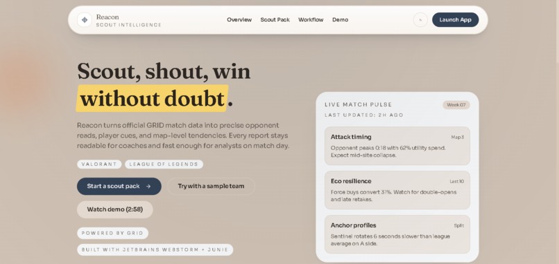 Reacon – screenshot 1