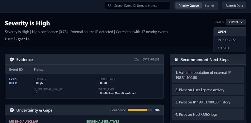 APEX Triage – screenshot 2
