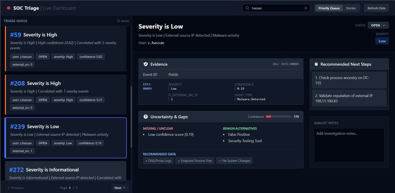 APEX Triage – screenshot 3