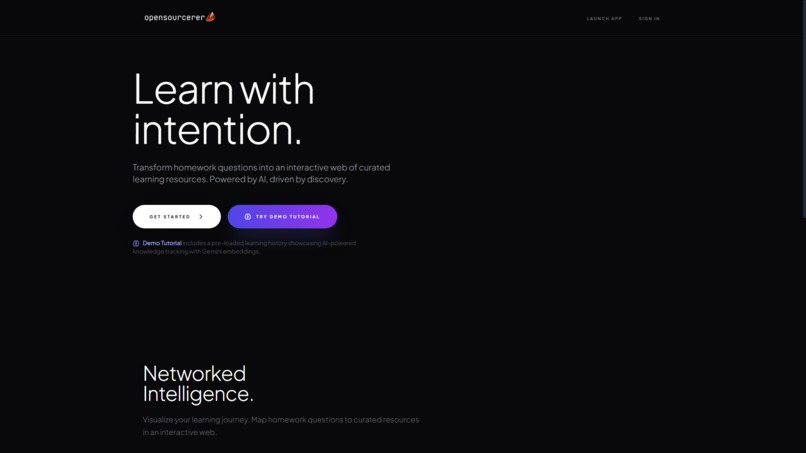opensourcerer – screenshot 1
