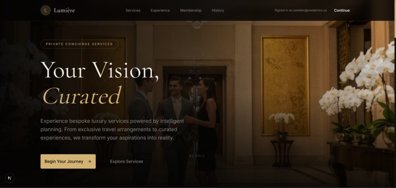 Lumière – screenshot 1