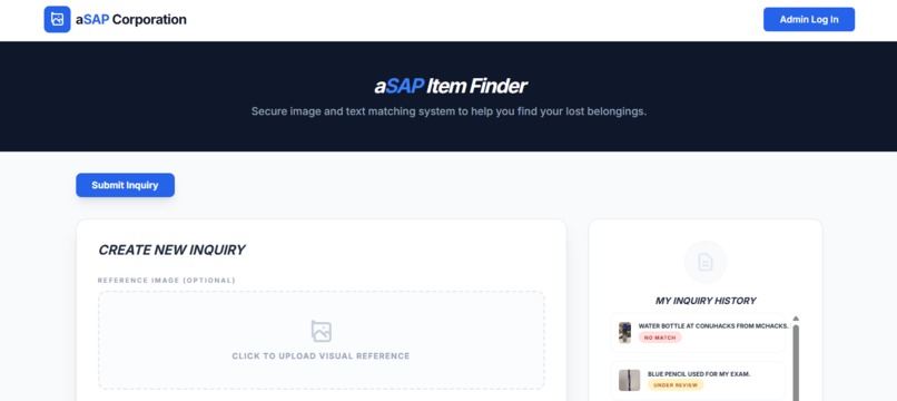 aSAP Item Finder – screenshot 1