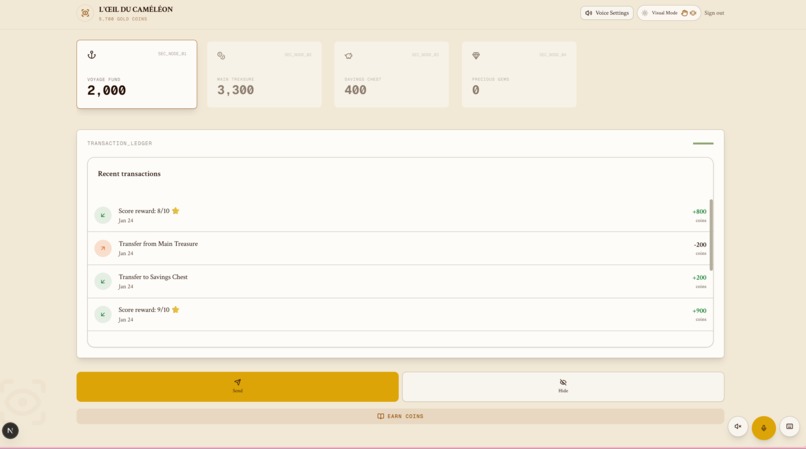 Oeil du chameleon – screenshot 1