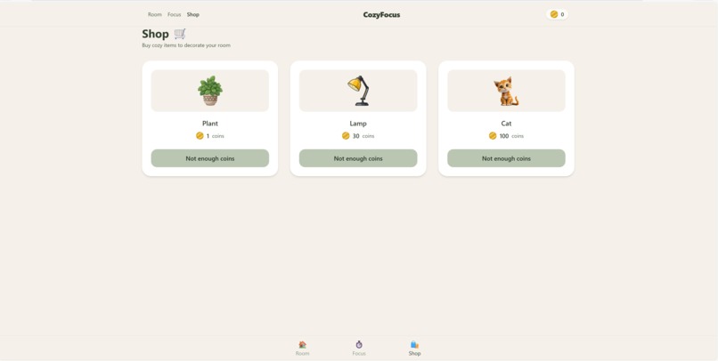 CozyFocus – screenshot 4