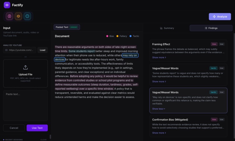 Factify – screenshot 5