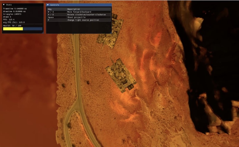 Vulkan Tank Online – screenshot 2