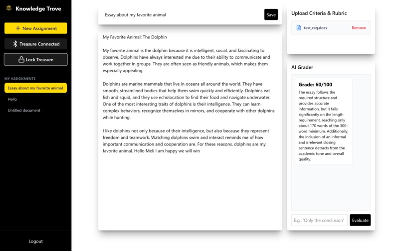 Knowledge Trove – screenshot 1