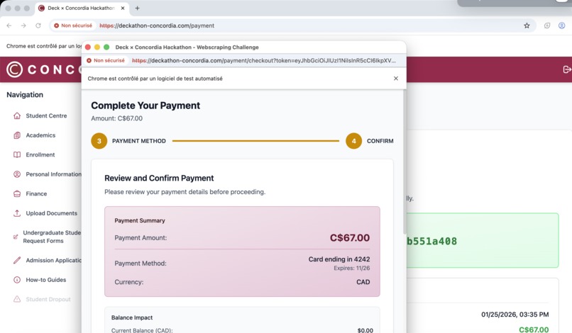 Défi Deck Dropout – screenshot 3