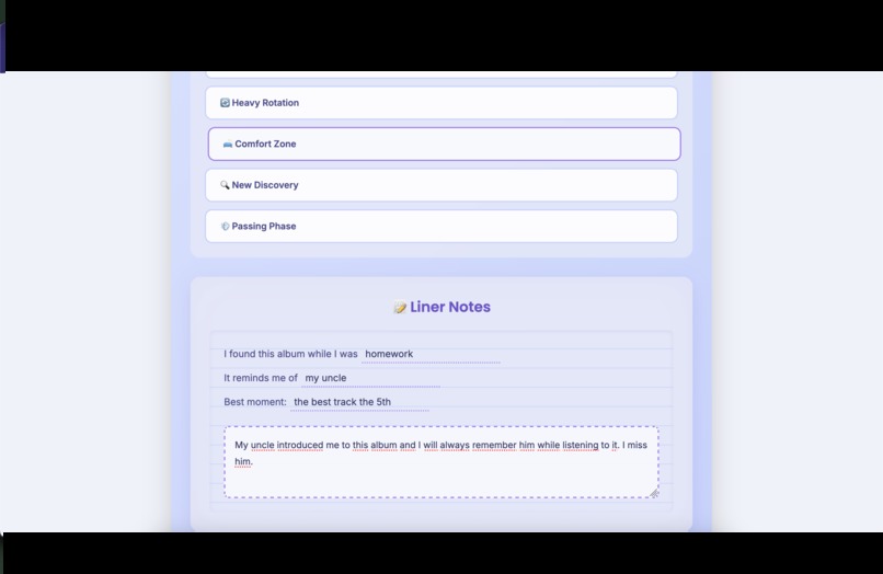 FineTune – screenshot 1