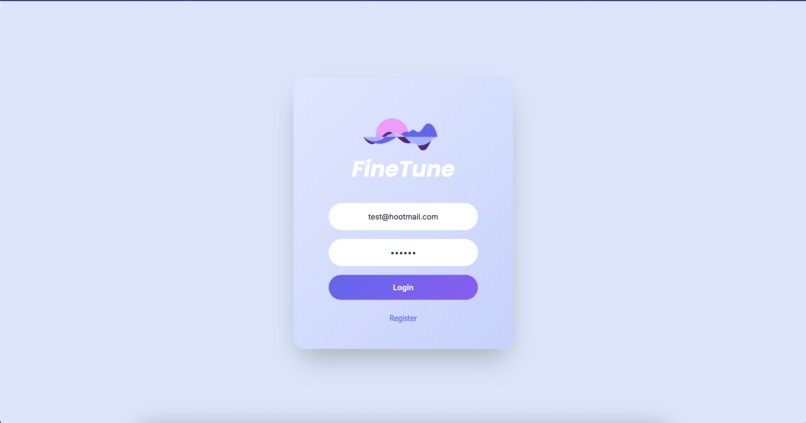 FineTune – screenshot 2