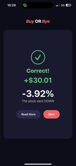 Buy or Bye – screenshot 2