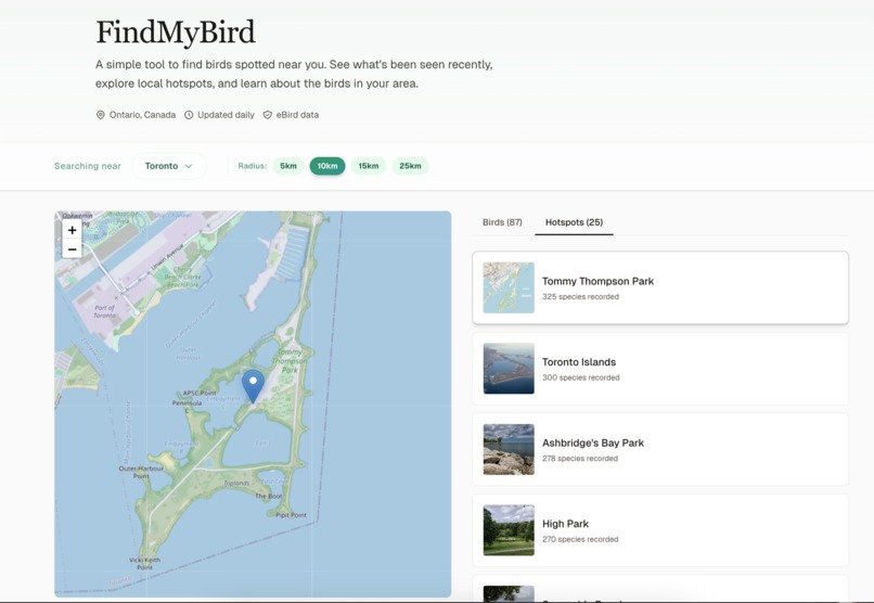 FindMyBird – screenshot 4