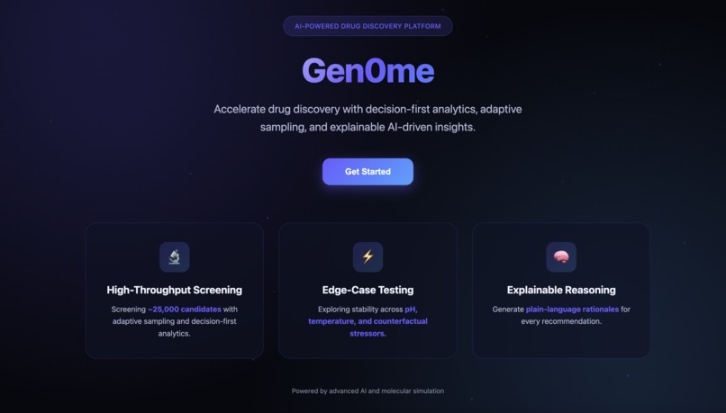 Gen0me – screenshot 1