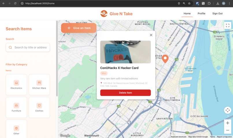 Give N Take – screenshot 2