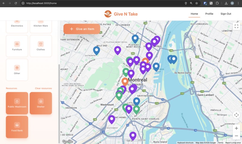 Give N Take – screenshot 1