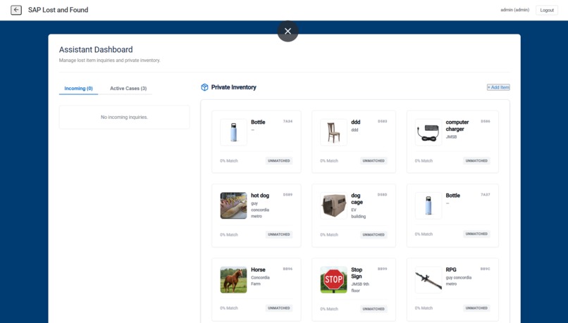 SAP Lost & Found – screenshot 5