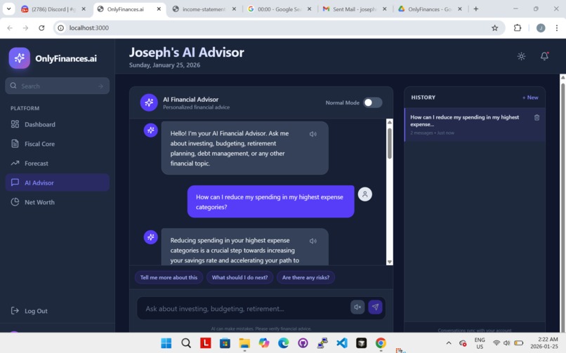 OnlyFinances.ai – screenshot 6
